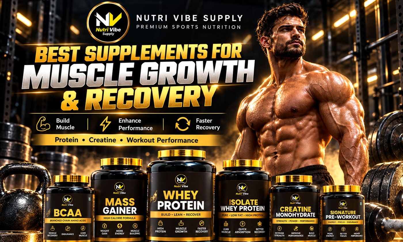 Best Supplements for Muscle Growth and Recovery
